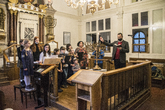 chanuka, zapálení 1. světla, 10.12. (10) (Chanuka 2020, 10.12.)